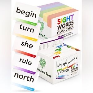 Sight Words Flash Cards for Ages 3+